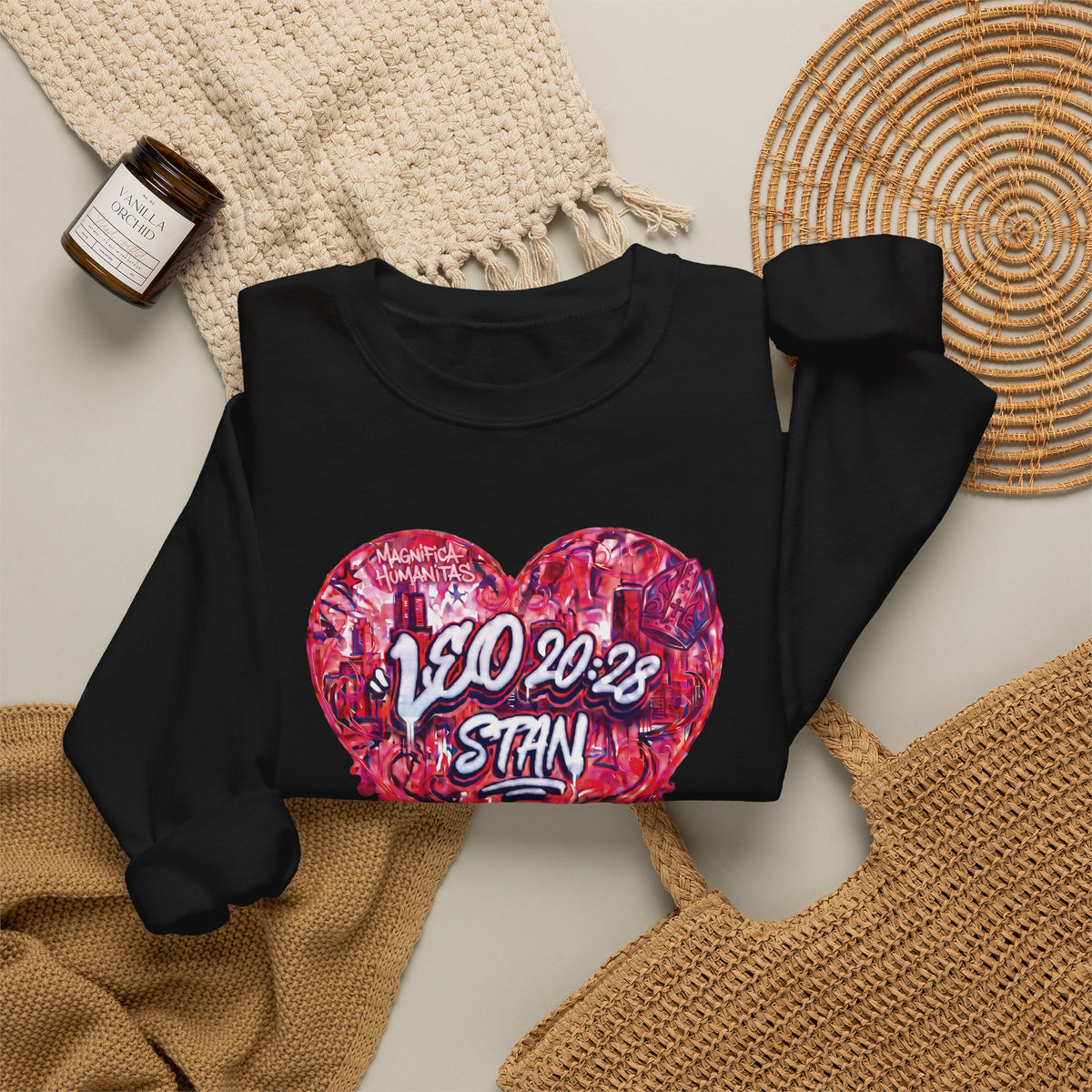 LEO 20:28 STAN Unisex Gildan 18000 Sweatshirt